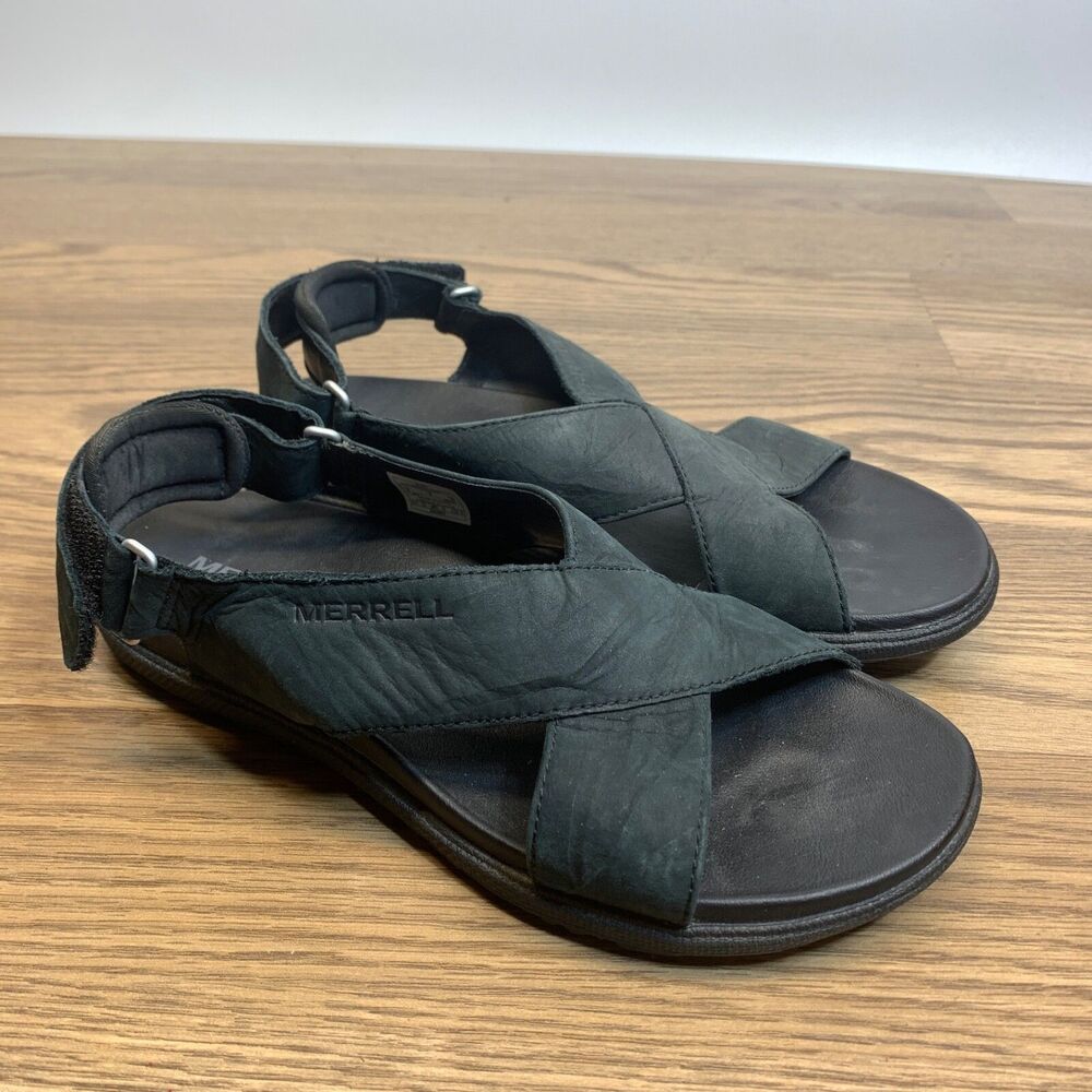Merrell Women's Size‎ 6 Around Town Sunvue Cross Strap Slingback Sandals
